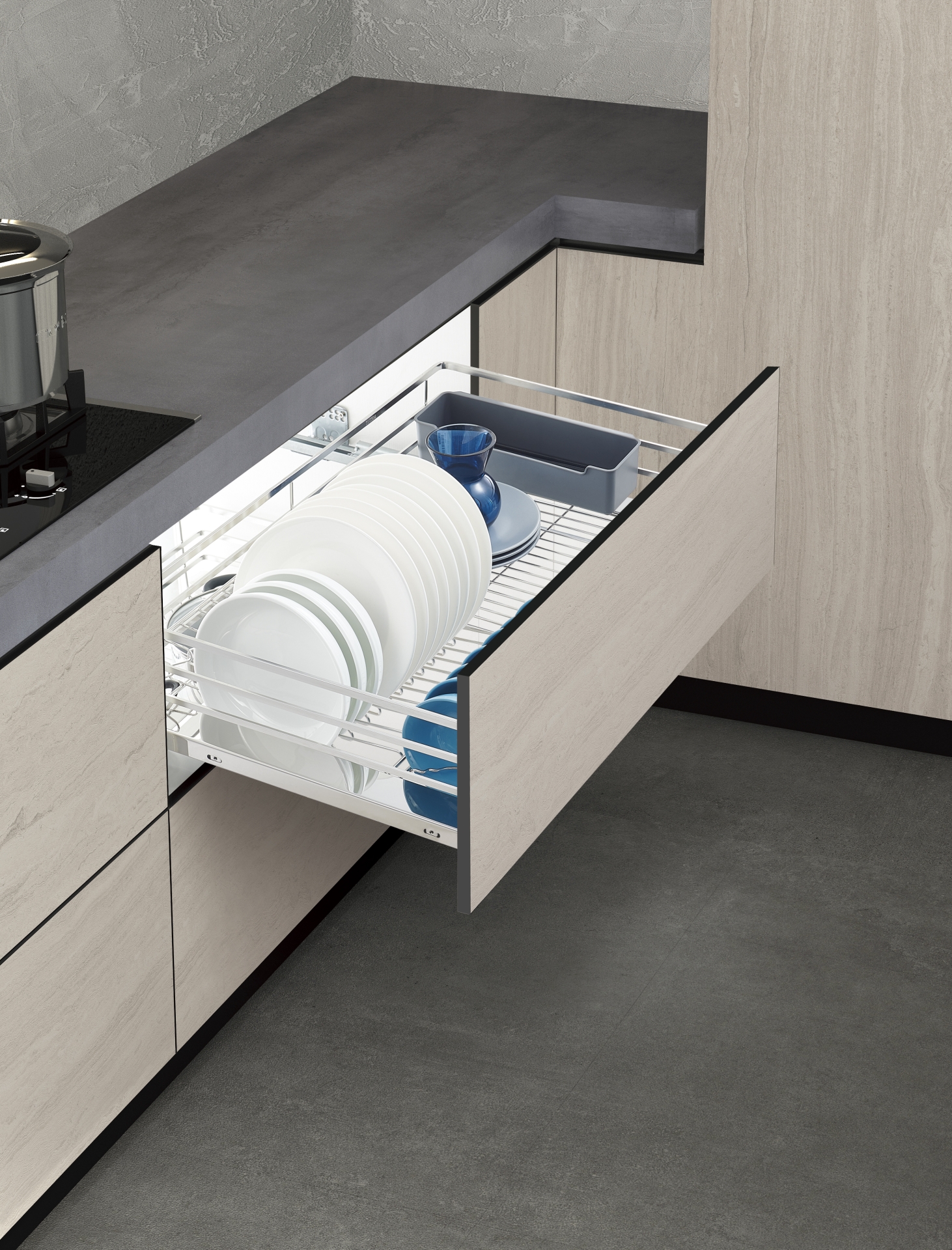 Giá bát tủ dưới